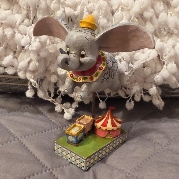 Walt Disney Other - Disney Showcase Collection Dumbo "Faith in Flight" Jim Shore Retired Figurine
